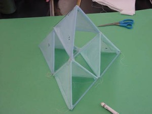 Small tetrahedral kite